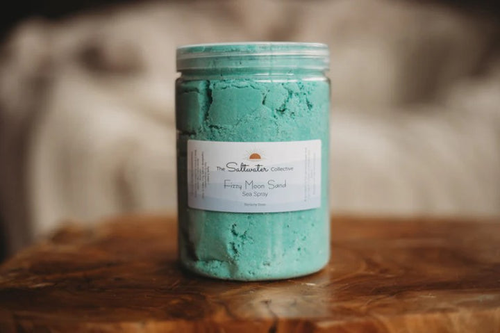 The Saltwater Collective - Fizzy Moon Sensory Sand (Individual)