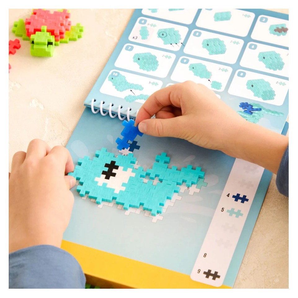Plus-Plus - Puzzle By Number - Ocean Activity Pad