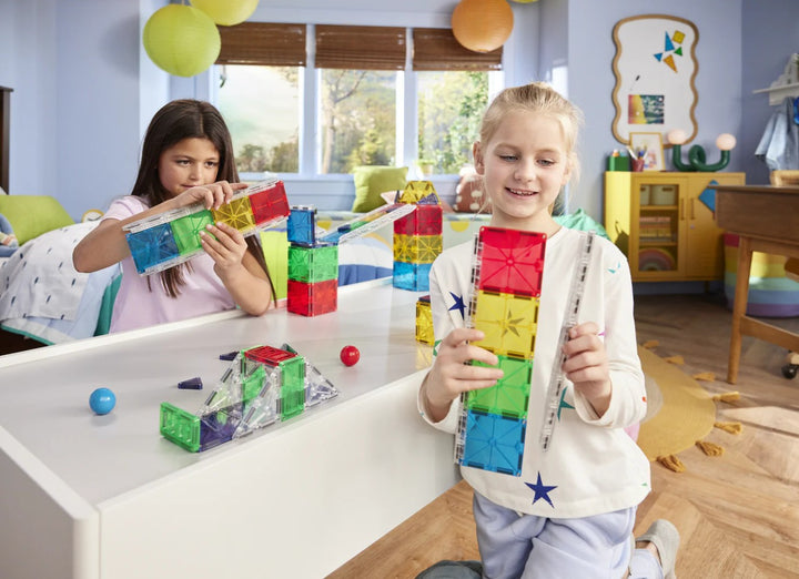 Magna-Tiles - Rail Racers Deluxe Set (90pc)