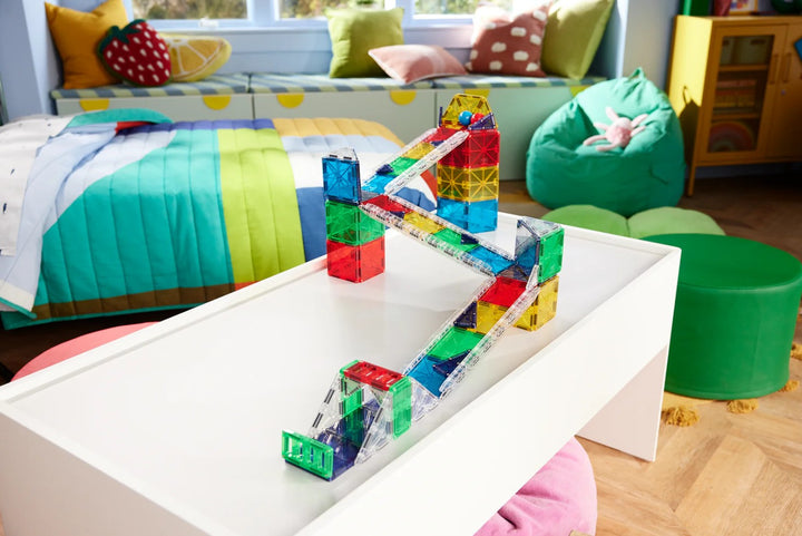 Magna-Tiles - Rail Racers Deluxe Set (90pc)