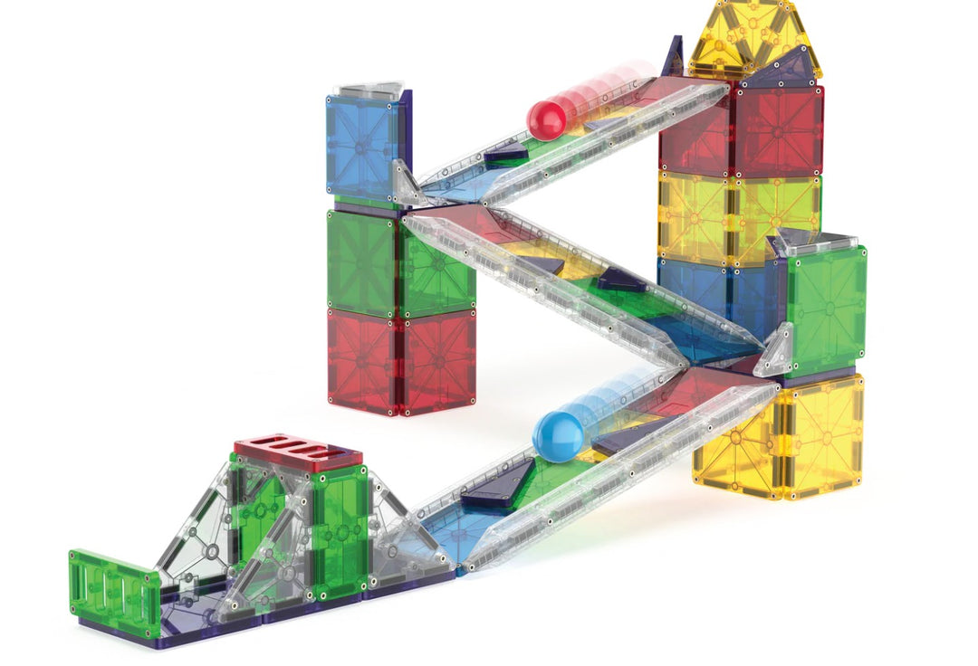 Magna-Tiles - Rail Racers Deluxe Set (90pc)