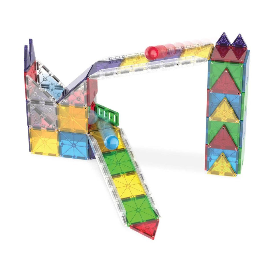 Magna-Tiles - Rail Racers Deluxe Set (90pc)