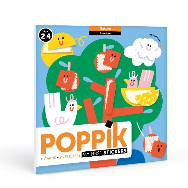 Poppik - My First Stickers & Card Set (Individual)