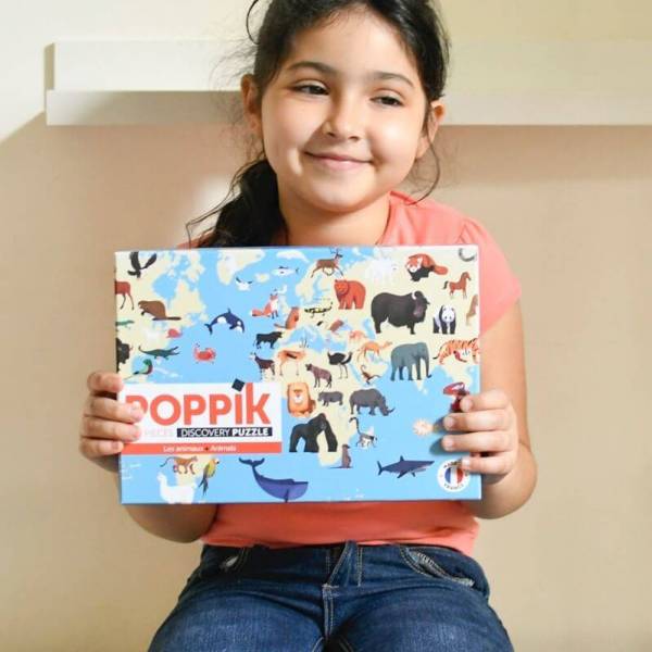 Poppik - Animals Discovery Puzzle (500pc)