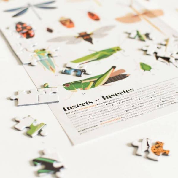 Poppik - Insects Discovery Puzzle (500pc)