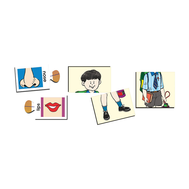 Body Parts - Self Correcting Puzzles