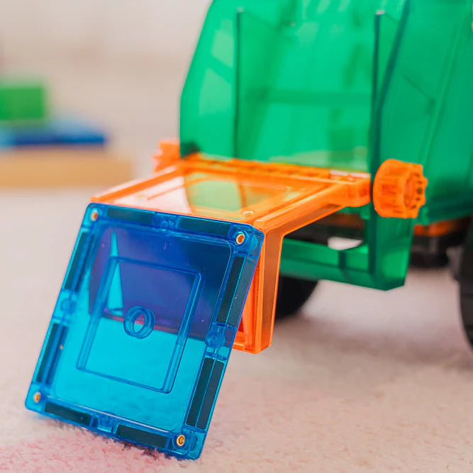TileTek - Magnetic Tiles - Mega Recycling Truck Set (14pc)