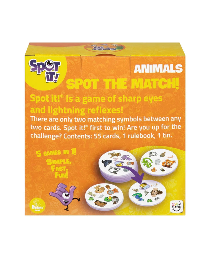 Spot it! Junior - Animal Card Game