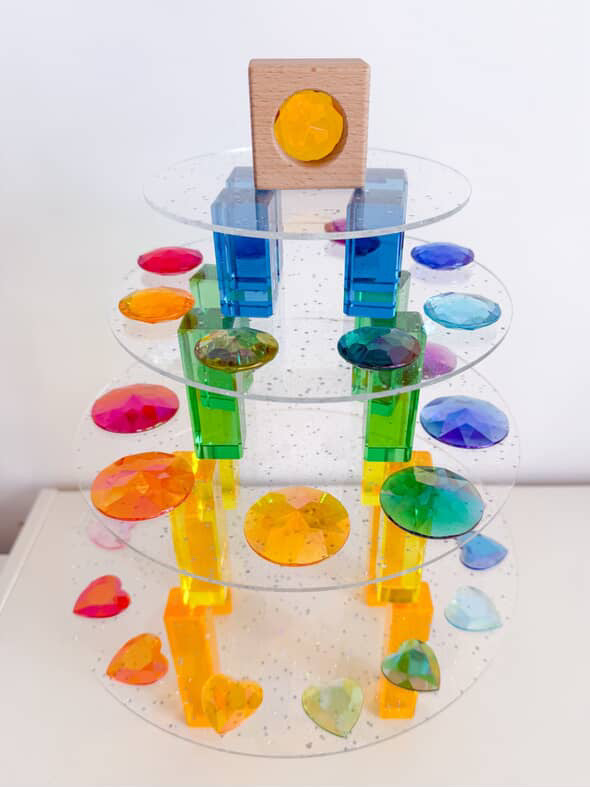 Glitter Circle - Building Platform Set