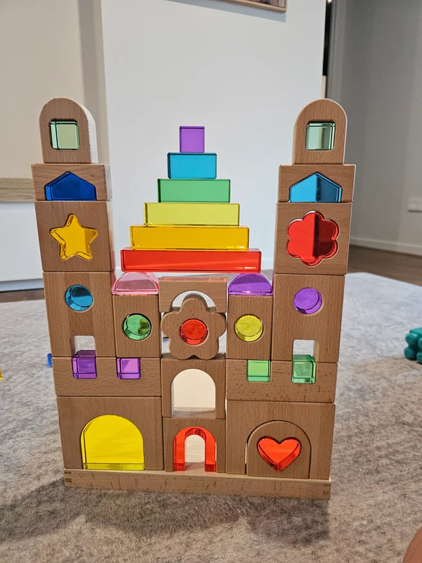 Rainbow Lucite Kingdom (33pc Set)