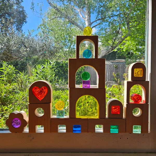 Rainbow Lucite Kingdom (33pc Set)
