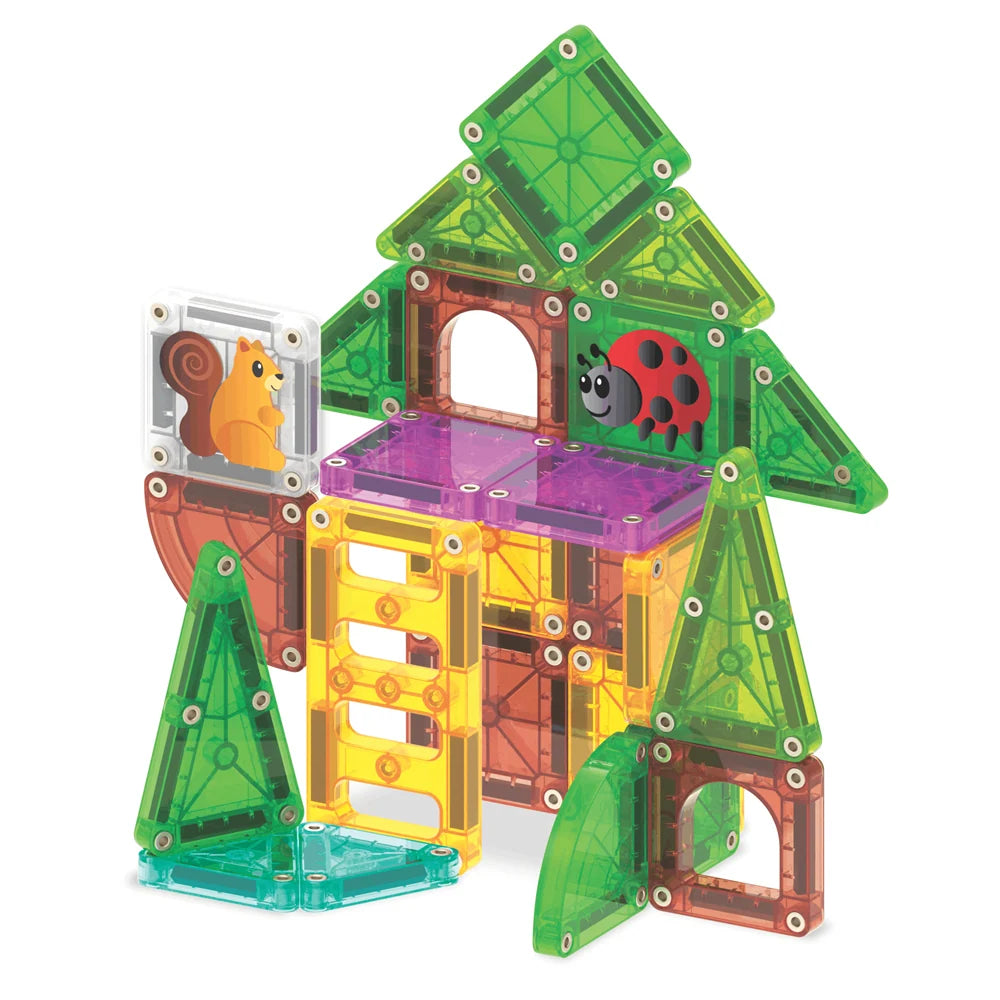 Magna-Tiles - microMAGS Travel Set - Treehouse (24pc)
