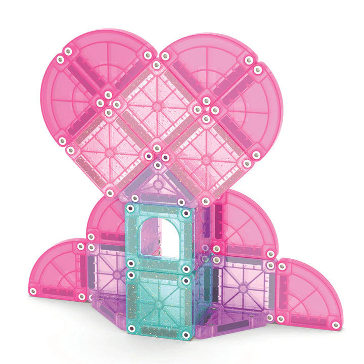 Magna-Tiles - microMAGS Travel Set - Heart to Heart (26pc)