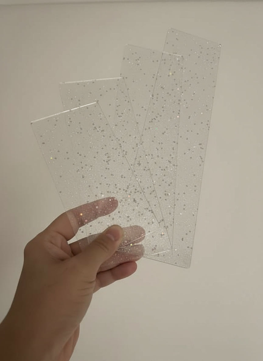 Glitter Rectangle - Building Platform Set (4pc)