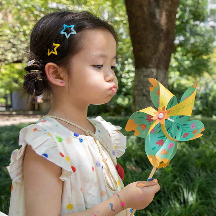 Avenir - Craft DIY Kit - Make Flower Pinwheels