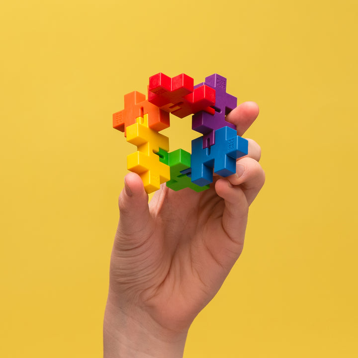 Plus-Plus - Hexel Fidget Toy - Spectrum