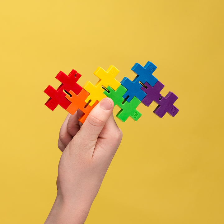 Plus-Plus - Hexel Fidget Toy - Spectrum