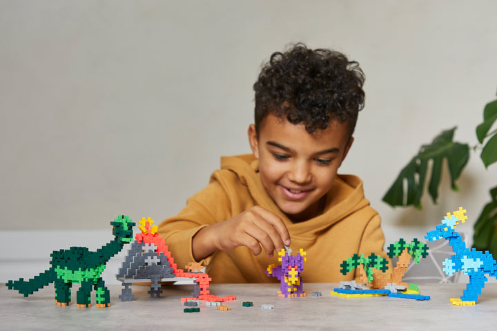 Plus-Plus - Learn to Build Dinosaurs - 600pc Set