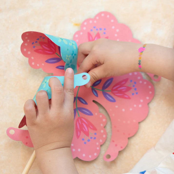 Avenir - Craft DIY Kit - Make Flower Pinwheels