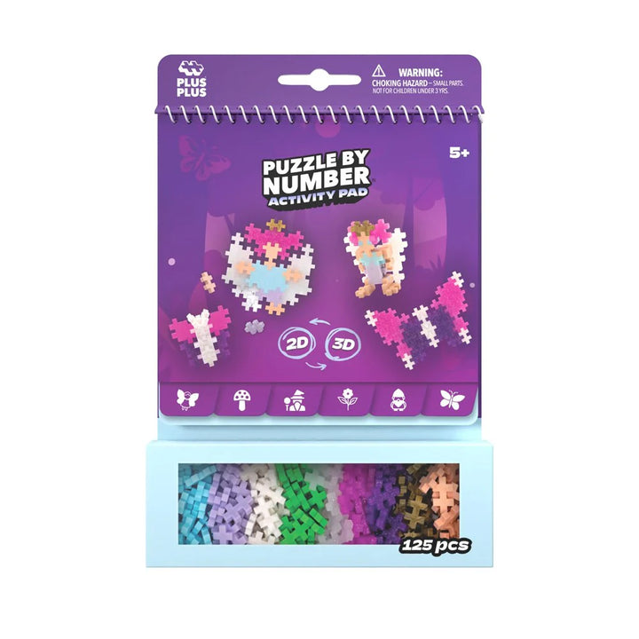 Plus-Plus - Puzzle By Number - Enchanted Forest Activity Pad