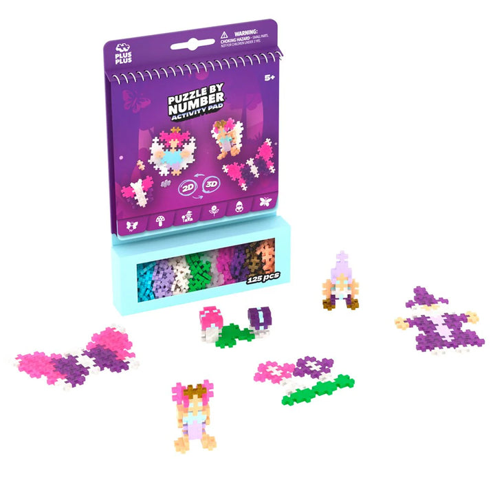Plus-Plus - Puzzle By Number - Enchanted Forest Activity Pad