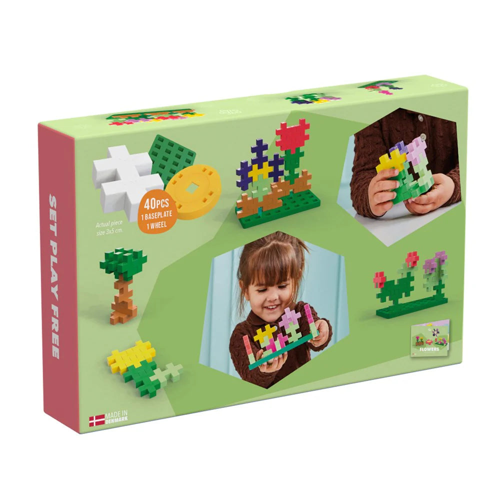Plus-Plus BIG - Flowers Activity Set (40pc)