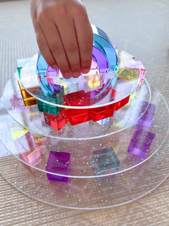 Glitter Circle - Building Platform Set