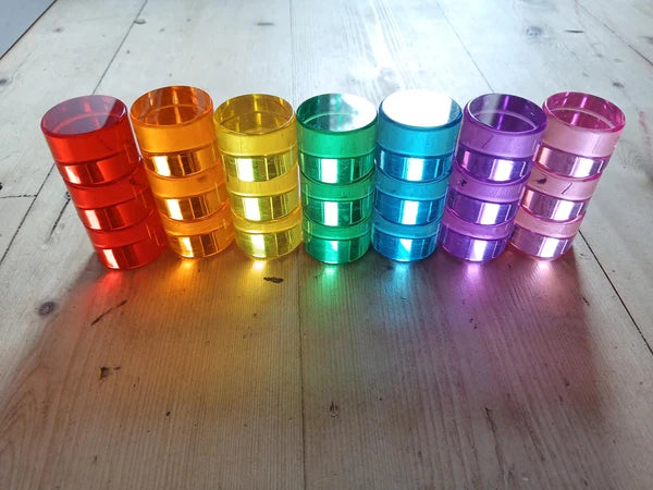 Kingdom Coins - Circular Lucite Blocks