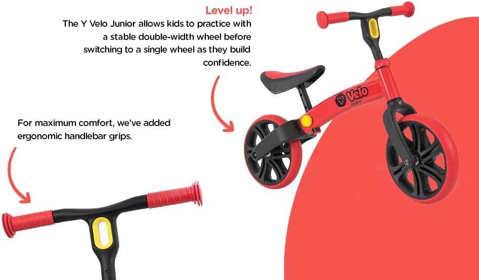 YVolution - Velo Junior - Balance Bike (Red)