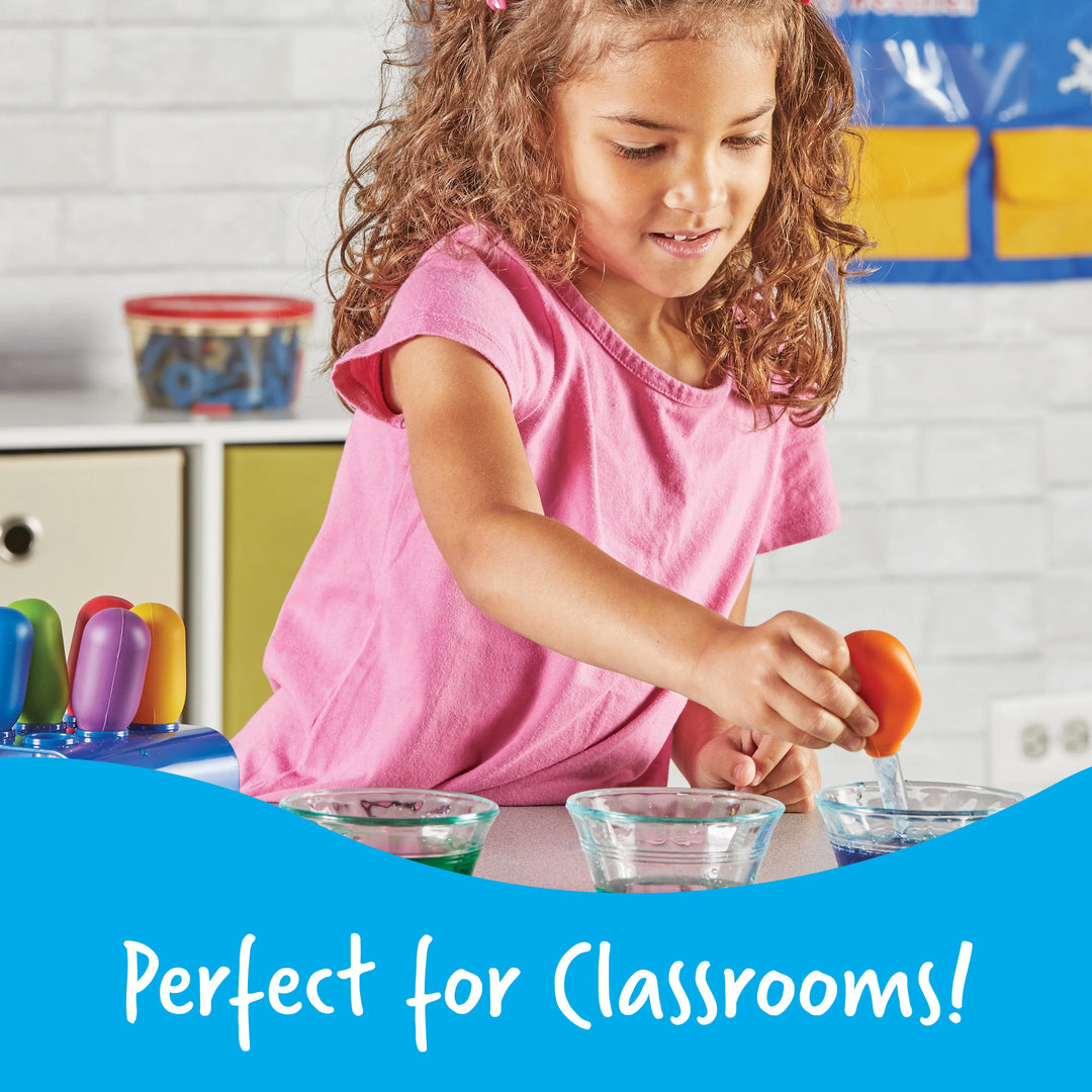 Primary Science - Jumbo Eyedroppers With Stand