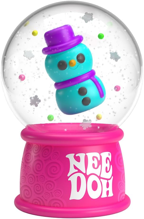 Schylling - NeeDoh - Squish N Snow Globe (Individual)
