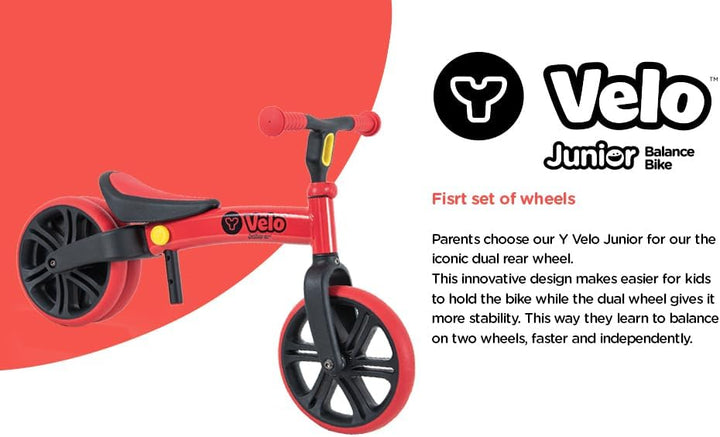 YVolution - Velo Junior - Balance Bike (Red)