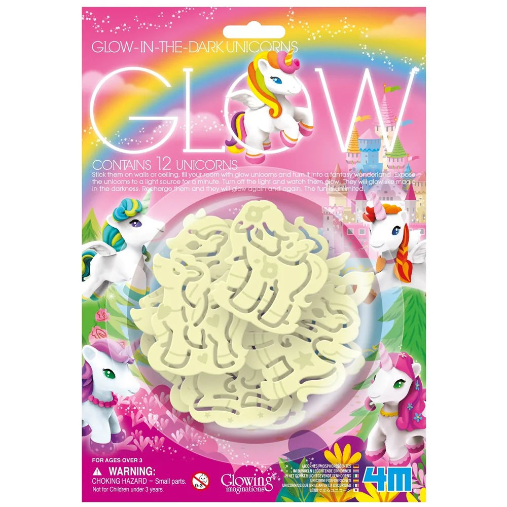 4M - Glow - Glow In The Dark Unicorns (12pk)
