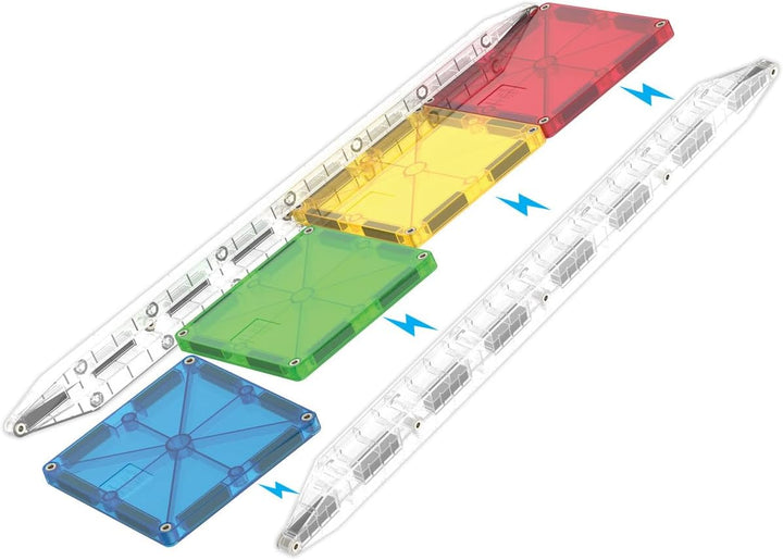 Magna-Tiles - Rail Racers Set (33pc)