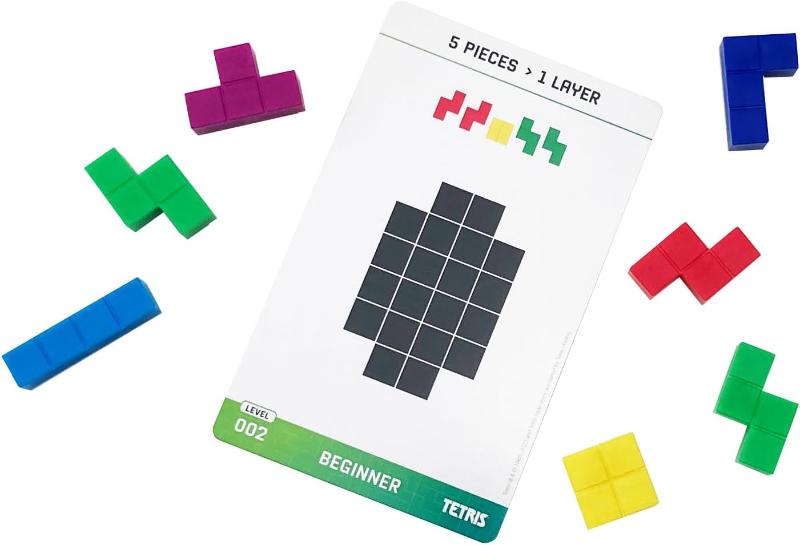 Brainwright - Tetris STAX - Tetromino Packing Puzzle Game