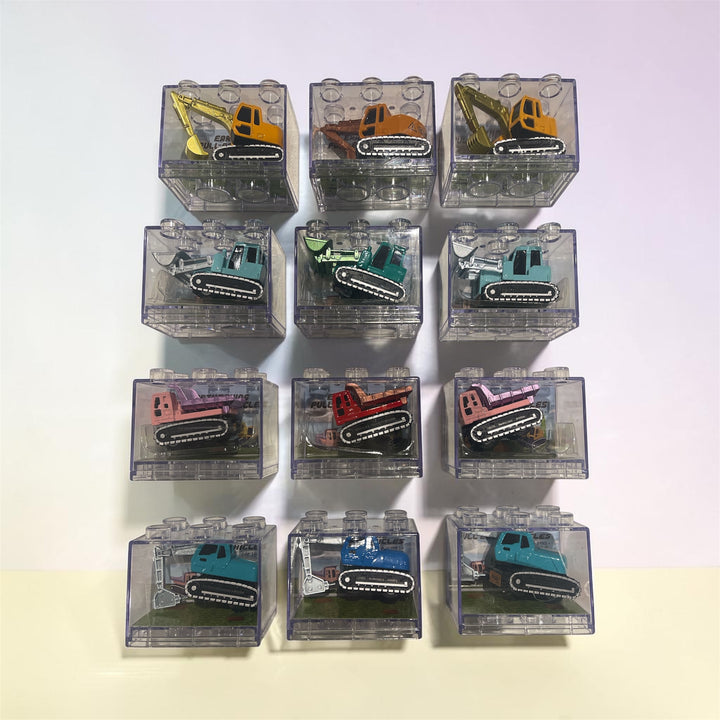 Diecast Pull-Back Vehicles - Earthmoving Series (Individual)