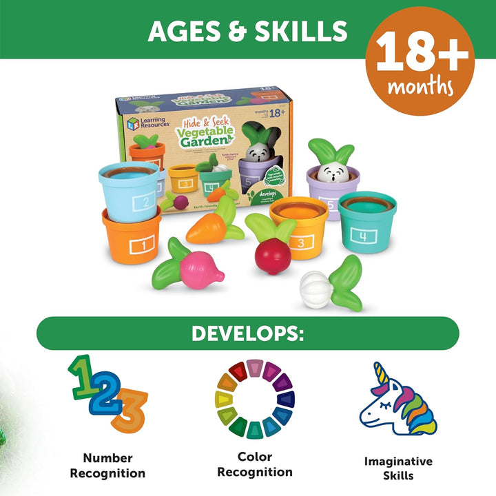 Learning Resources - Hide & Seek Vegetable Garden
