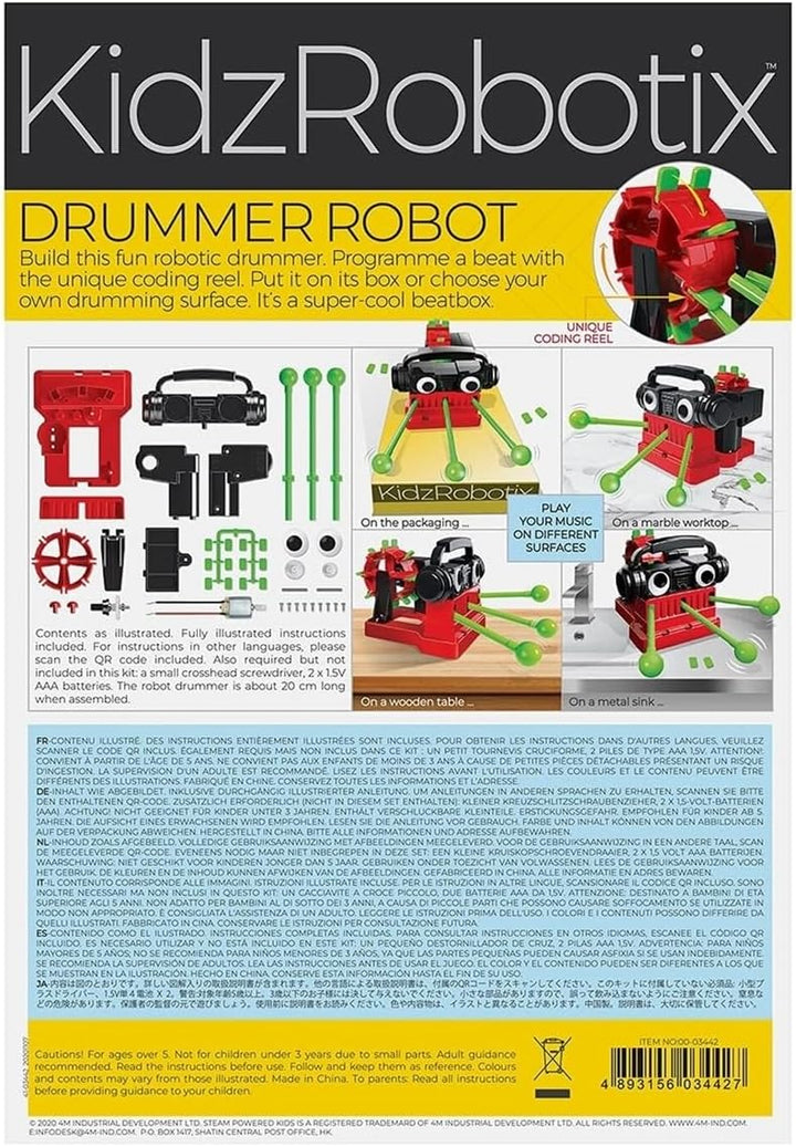 4M - KidzRobotix - Drummer Robot