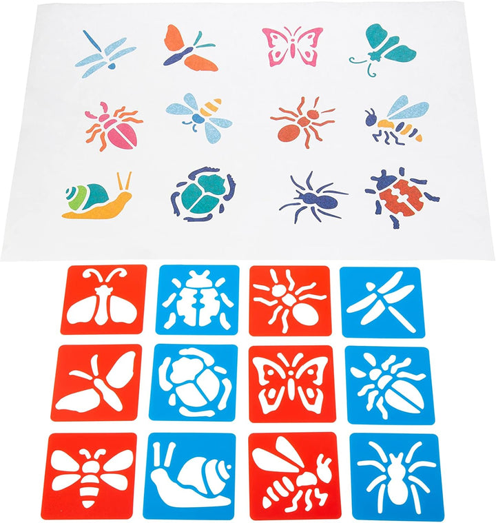 Zart - Minibeast Stencils (12pk)