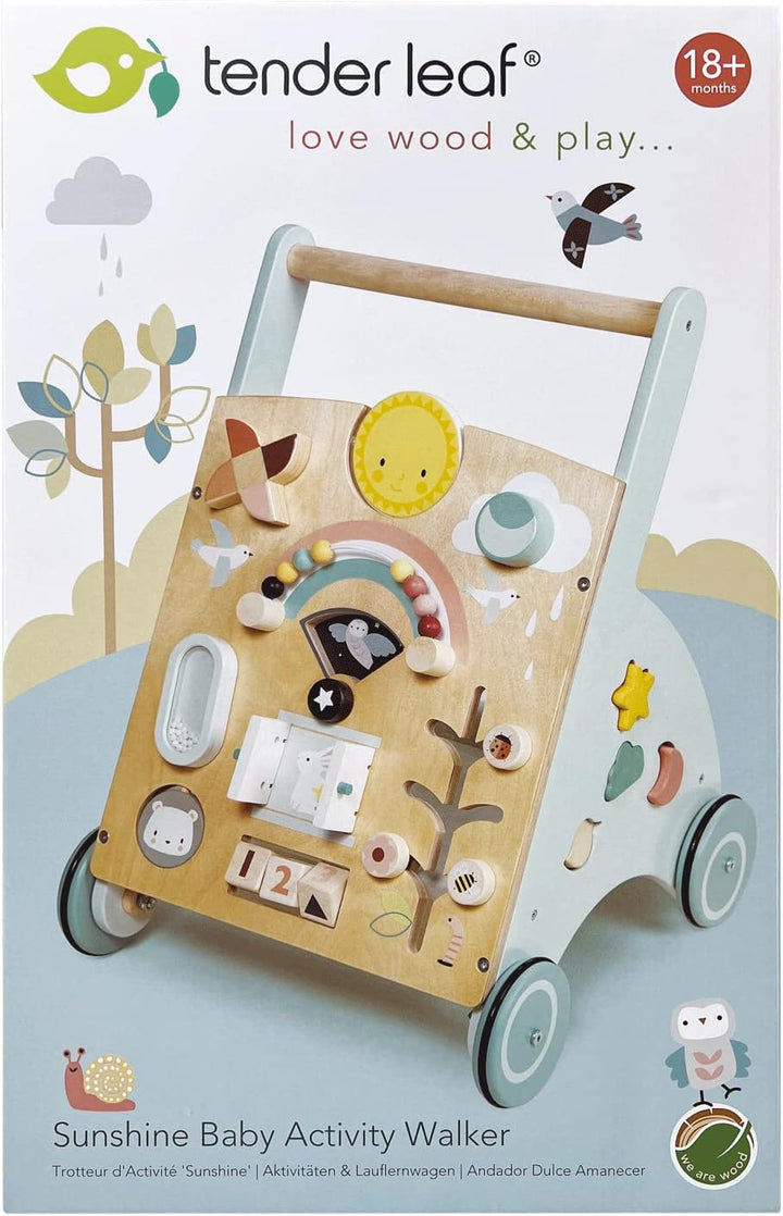 Tender Leaf Toys - Wooden Sunshine Baby Activity Walker