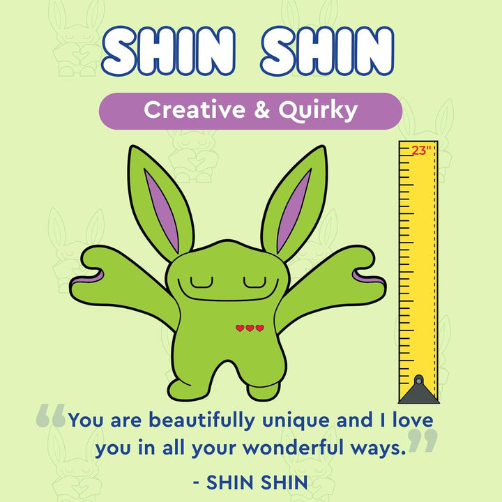 Bumpas - Shin Shin the Weighted Plush Teddy (35cm)