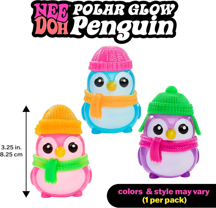 NeeDoh - Polar Glow Penguin (Individual)