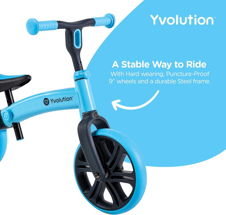 YVolution - Velo Junior - Balance Bike (Blue)