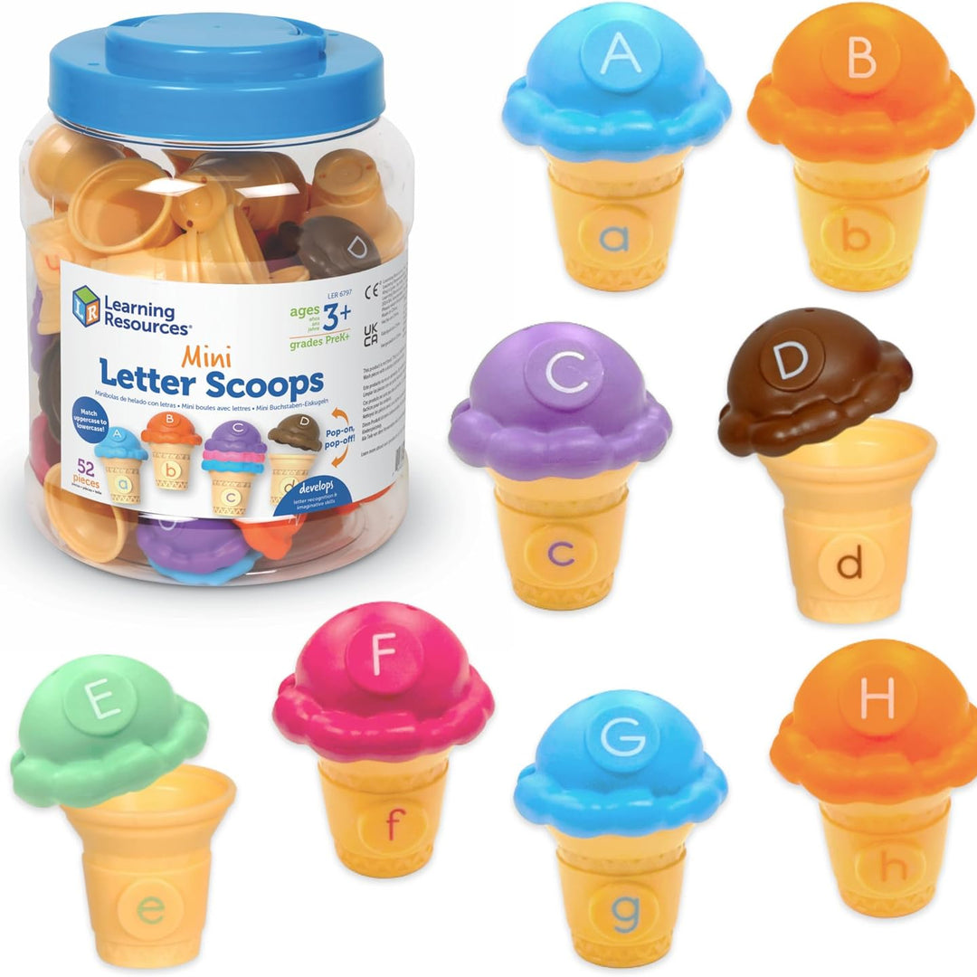 Learning Resources - Mini Letter Scoops