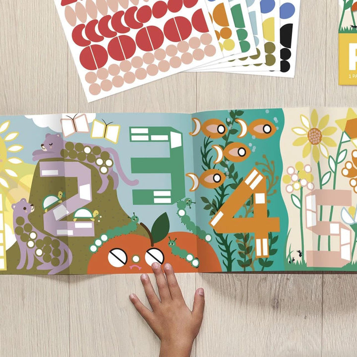 Poppik - Panorama Sticker Set - Numbers