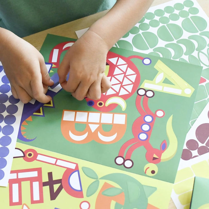Poppik - Panorama Poster & Sticker Set - Letters