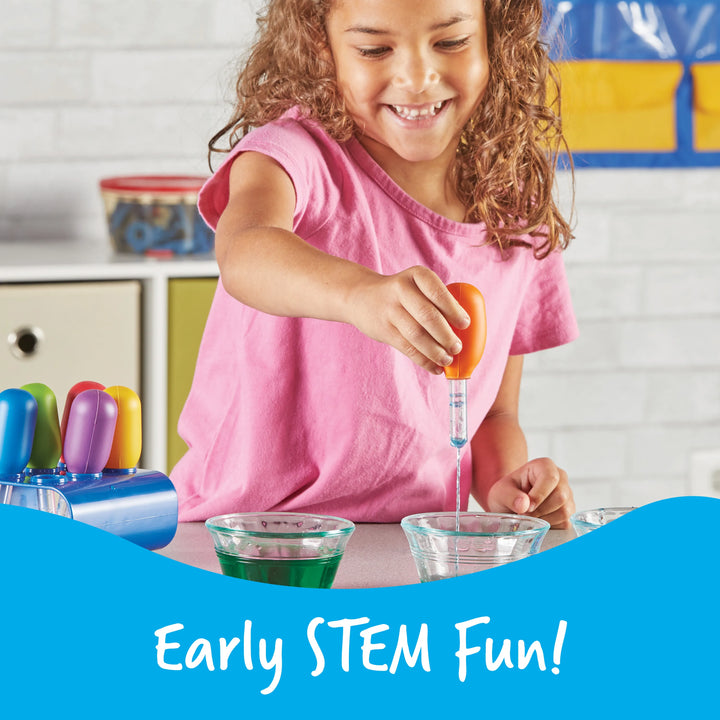 Primary Science - Jumbo Eyedroppers With Stand