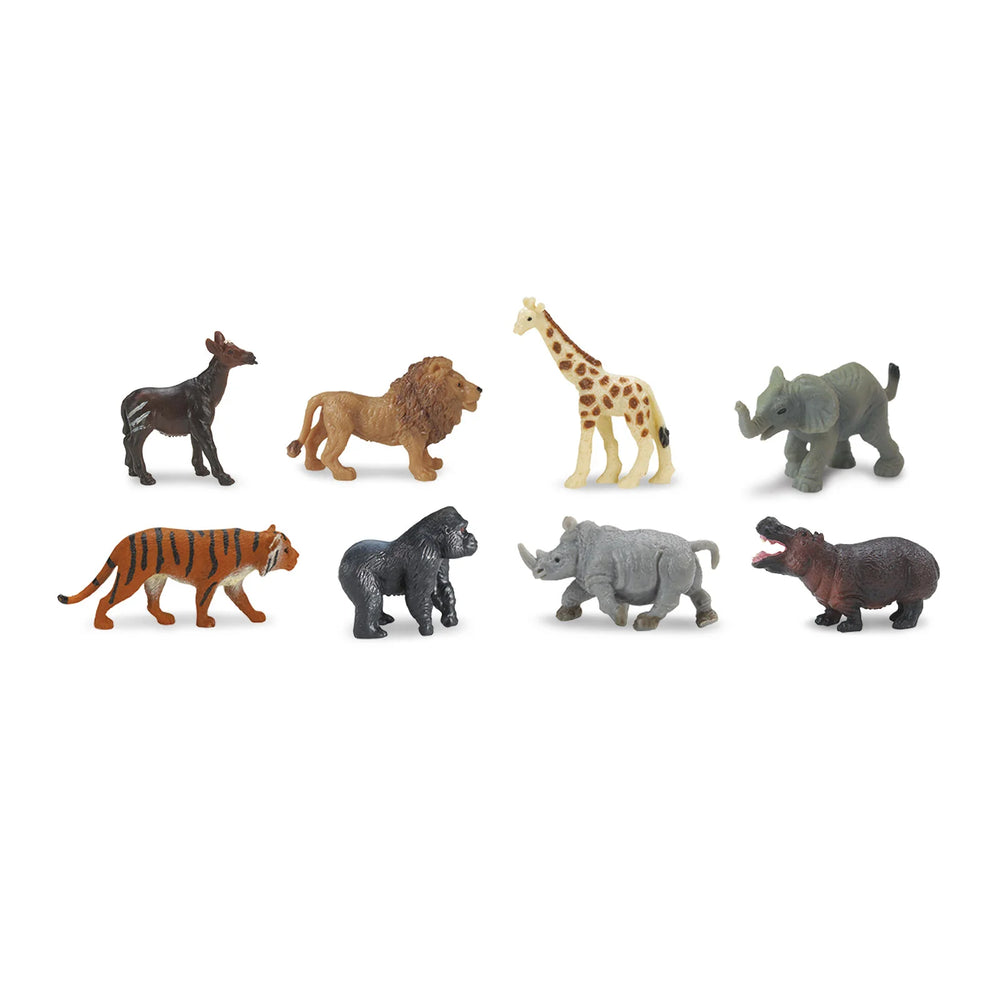 Safari Ltd. Good Luck Minis – Gorilla Set, 5 Handbemalte Figuren Aus Soft-Plastik, 2-2,5 Cm, PVC-frei Safari Ltd. Good Luck Minis – Gorilla Set, 5 Handbemalte Figuren Aus Soft-Plastik, 2-2,5 Cm, PVC-frei