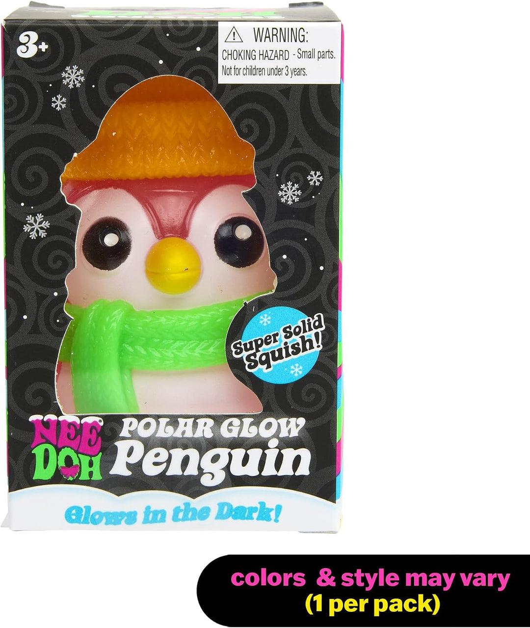 NeeDoh - Polar Glow Penguin (Individual)