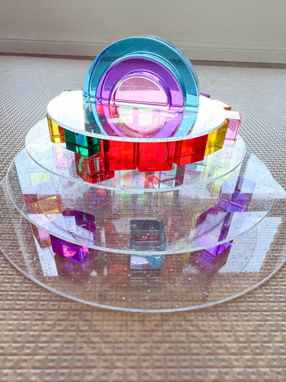 Glitter Circle - Building Platform Set